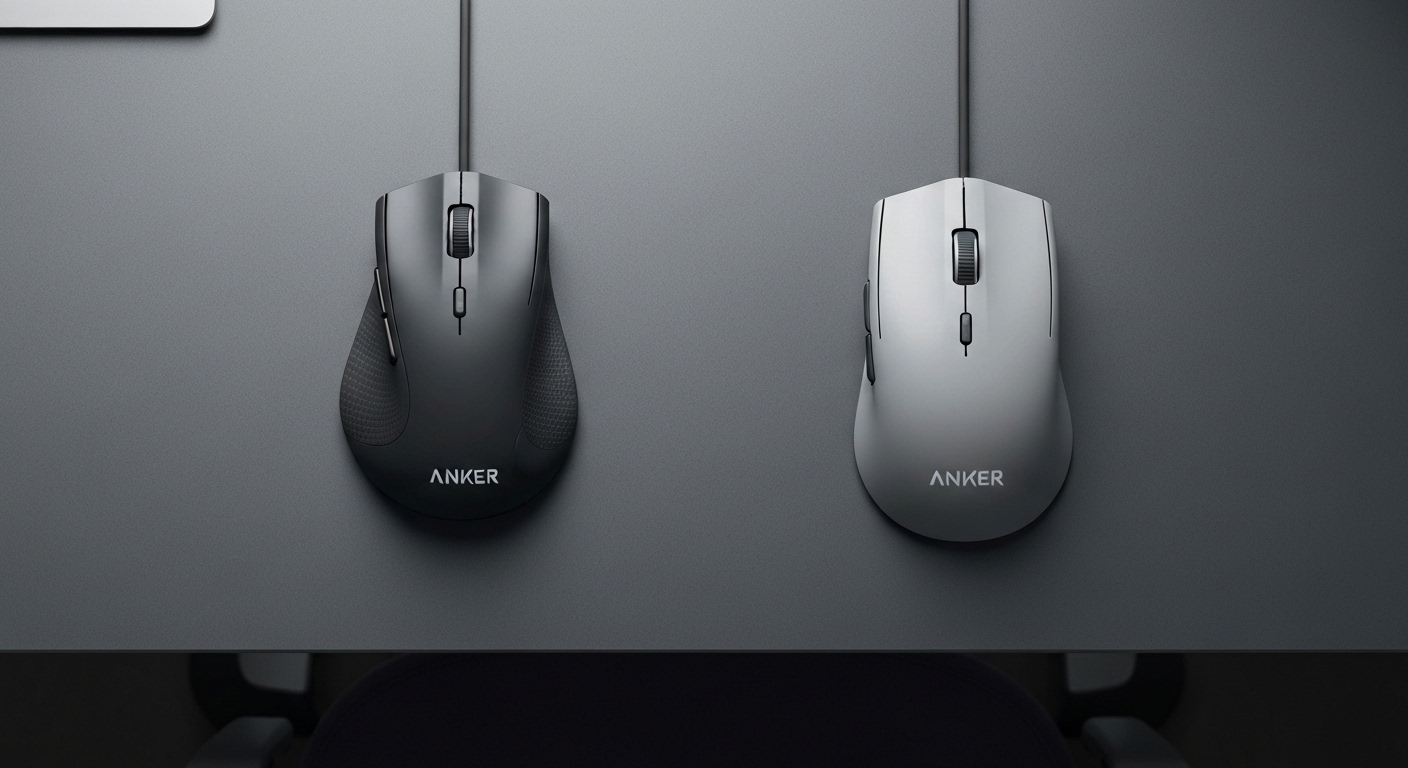 Anker Ergonomic Mouse Review: comparison image for Table of Contents
