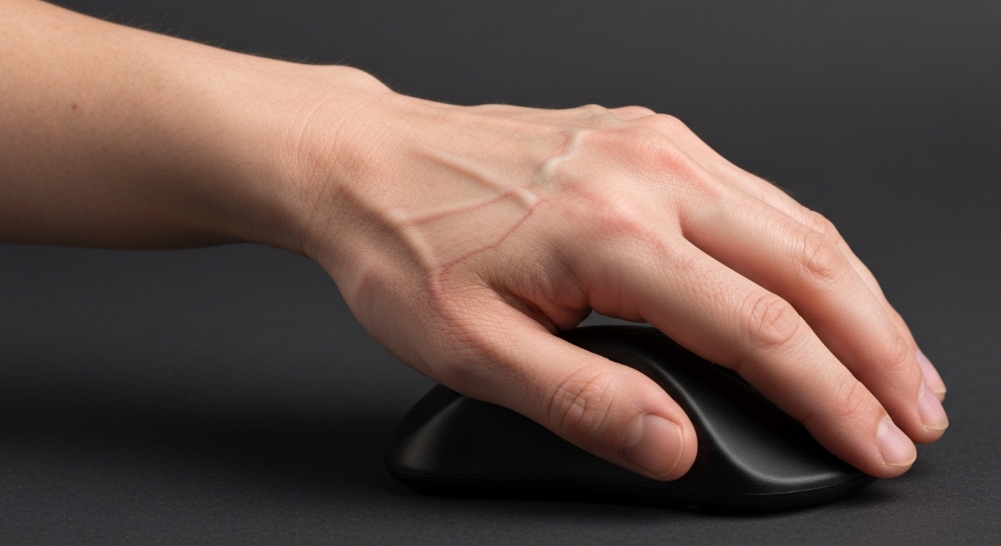 Best Vertical Mouse Carpal Tunnel: detail image for The Angle That Matters: Pronation and Carpal Tunnel Pressure