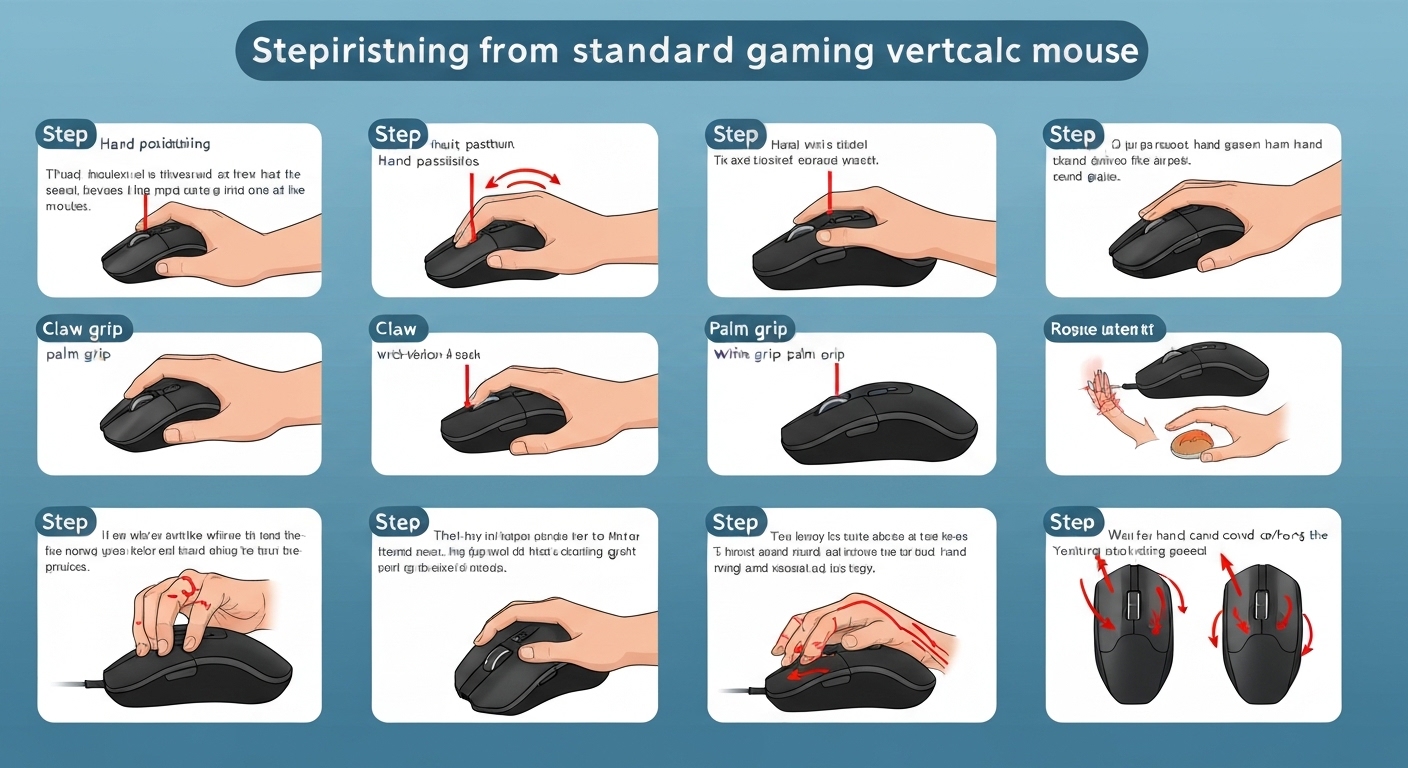 Best Vertical Mouse Gaming: tips image for The Hybrid Approach: Two Mice, One Desk