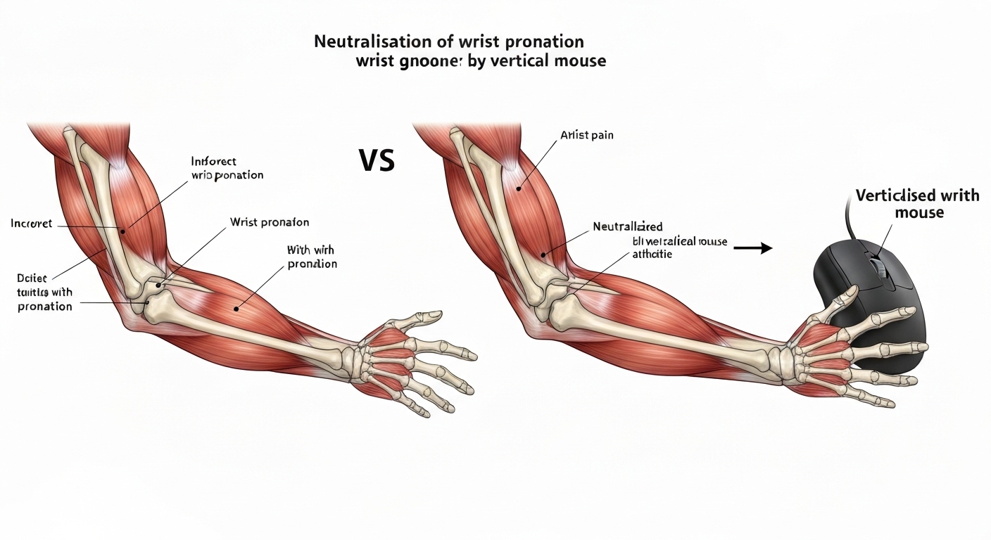 Do Vertical Mice Help Wrist Pain: detail image for Who Benefits Most
