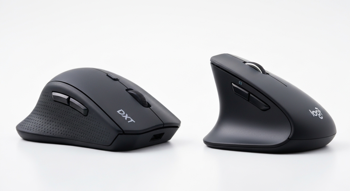 Dxt Ergonomic Mouse Review: comparison image for Table of Contents
