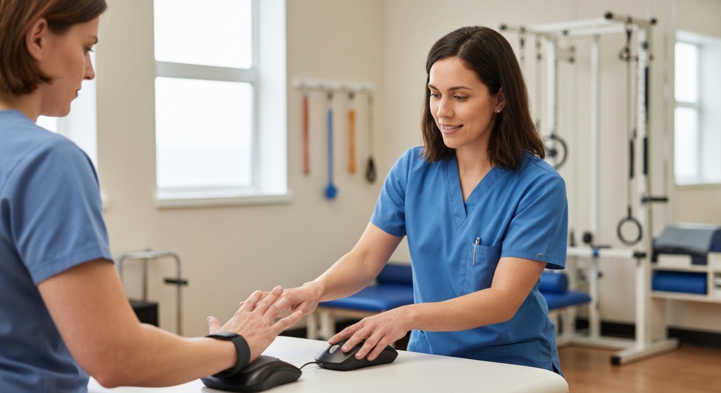 Dxt Ergonomic Mouse Review: lifestyle image for Precision and Sensor Performance