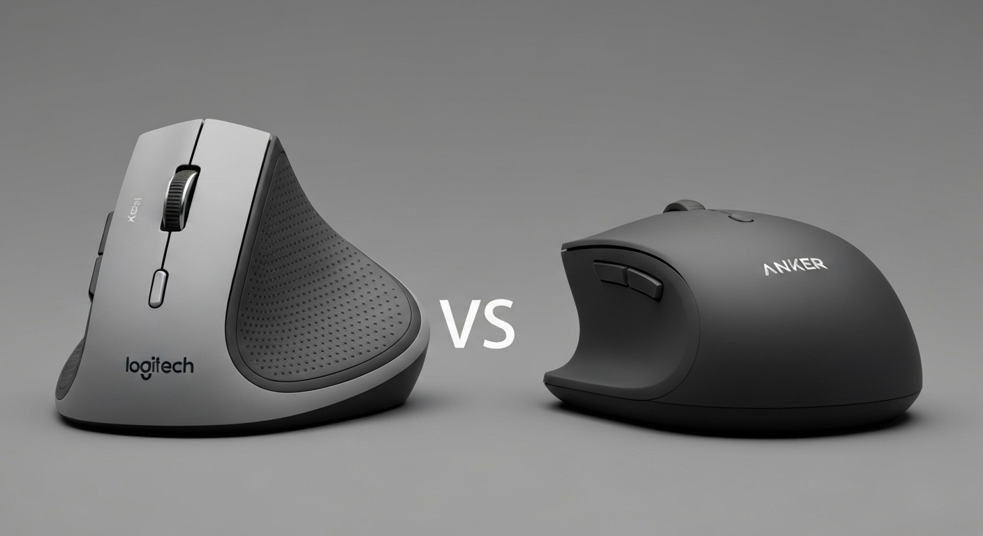Logitech Mx Vertical Review: comparison image for Table of Contents
