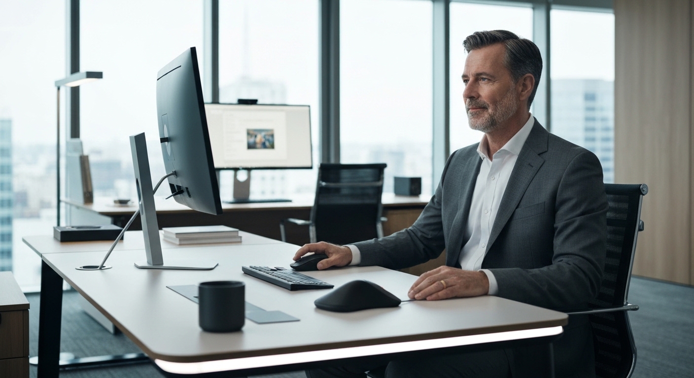 Logitech Mx Vertical Review: lifestyle image for The 57-Degree Question