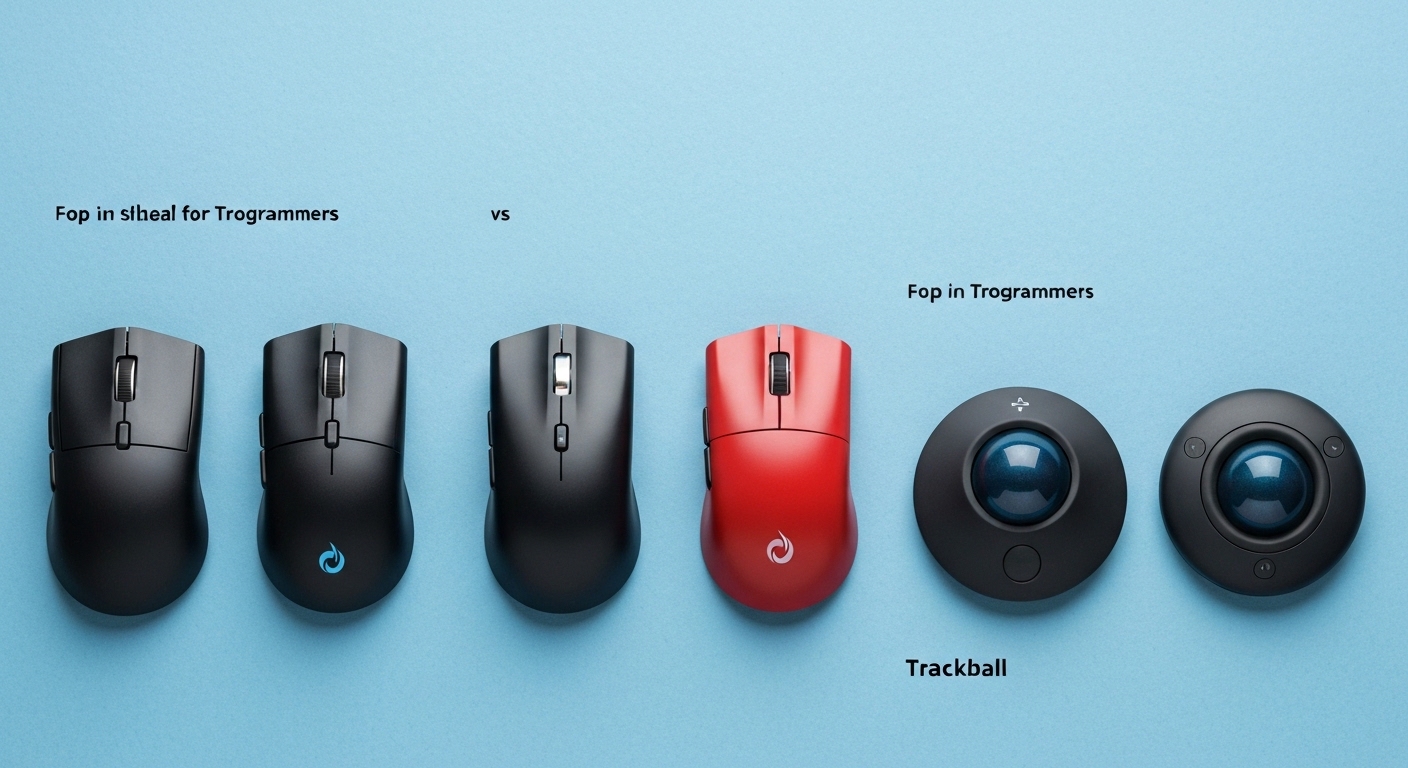 Vertical Mouse vs Trackball for Programmers (2026): product lineup image for The Dual-Device Strategy