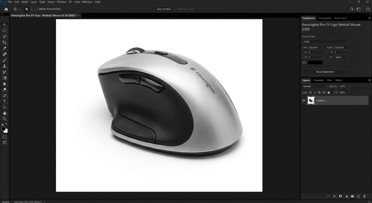 Kensington Pro Fit Ergo vertical mouse — best for large hands