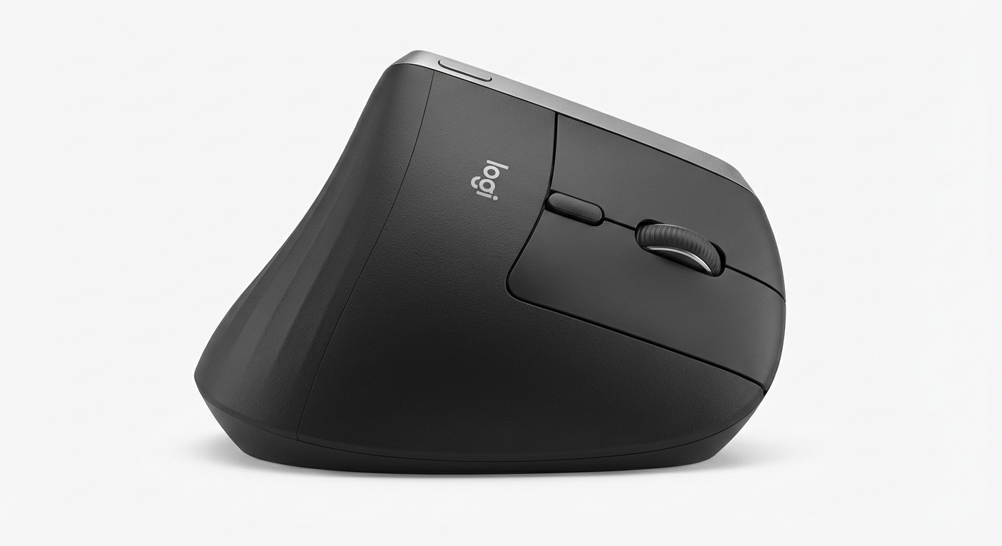 Logitech MX Vertical ergonomic mouse — best overall pick 2026