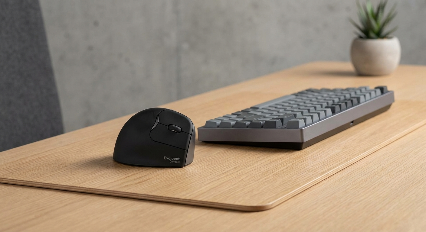 Evoluent small vertical mouse ergonomic design