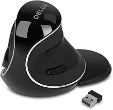 Delux M618 Plus vertical mouse for RSI recovery